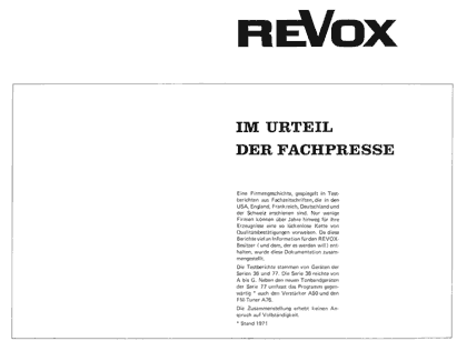 Im Urteil der Fachpresse