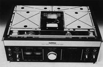 ReVox B760 geöffnet