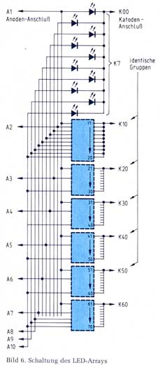 Schaltung LED- Array