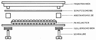 Montageplan LCD-Anzeige