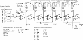 Elektronisches Rauschfilter