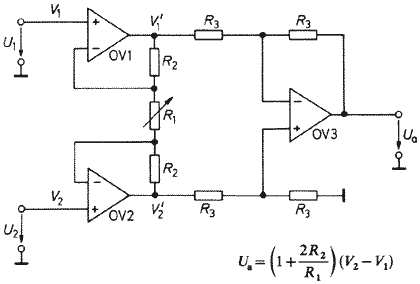 Elektrometersubtrahierer